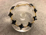 Swarovski Bracelet - Graphite - By Janine Jewellery