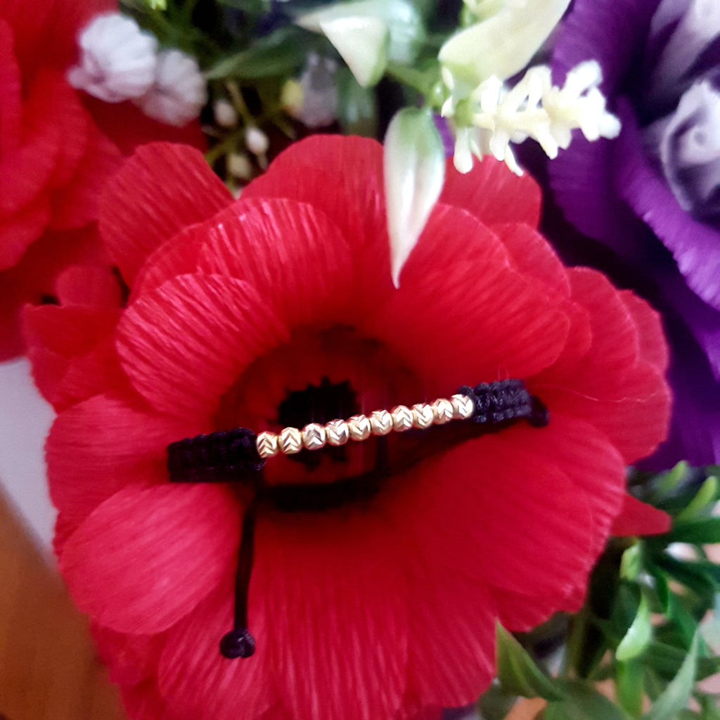 Bracelet Balls Gold 14k