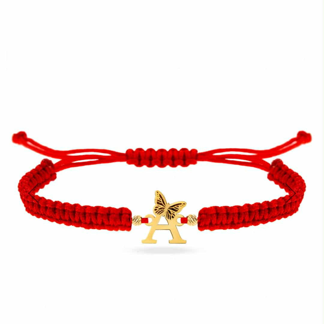 Butterfly Letter Gold 14k