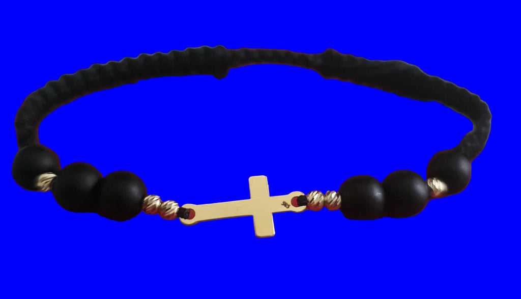Cross Gold 14k ; Beads
