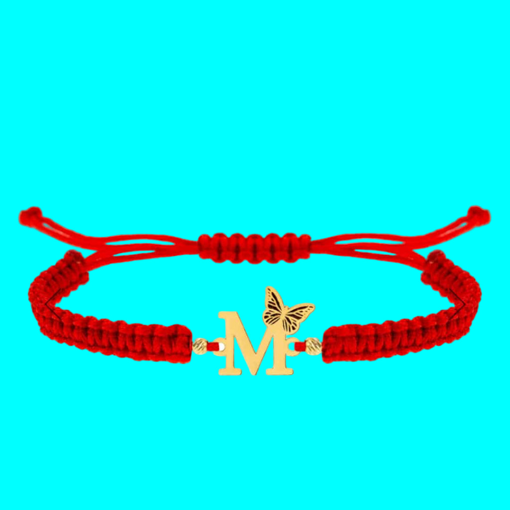 Butterfly Letter Gold 14k