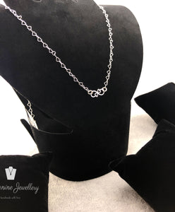 Necklace Heart & Infinity - By Janine Jewellery