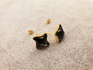 Swarovski Earrings - Graphite - By Janine Jewellery
