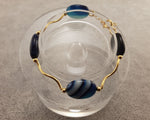 Agate Bracelet - Oval Beads - By Janine Jewellery