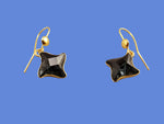 Swarovski Earrings - Graphite - By Janine Jewellery