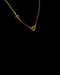 GOLD PLATED 24K - SIX HEARTS & STAR - By Janine Jewellery