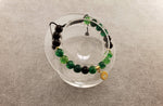 Agate Beads - Clover Coin - By Janine Jewellery