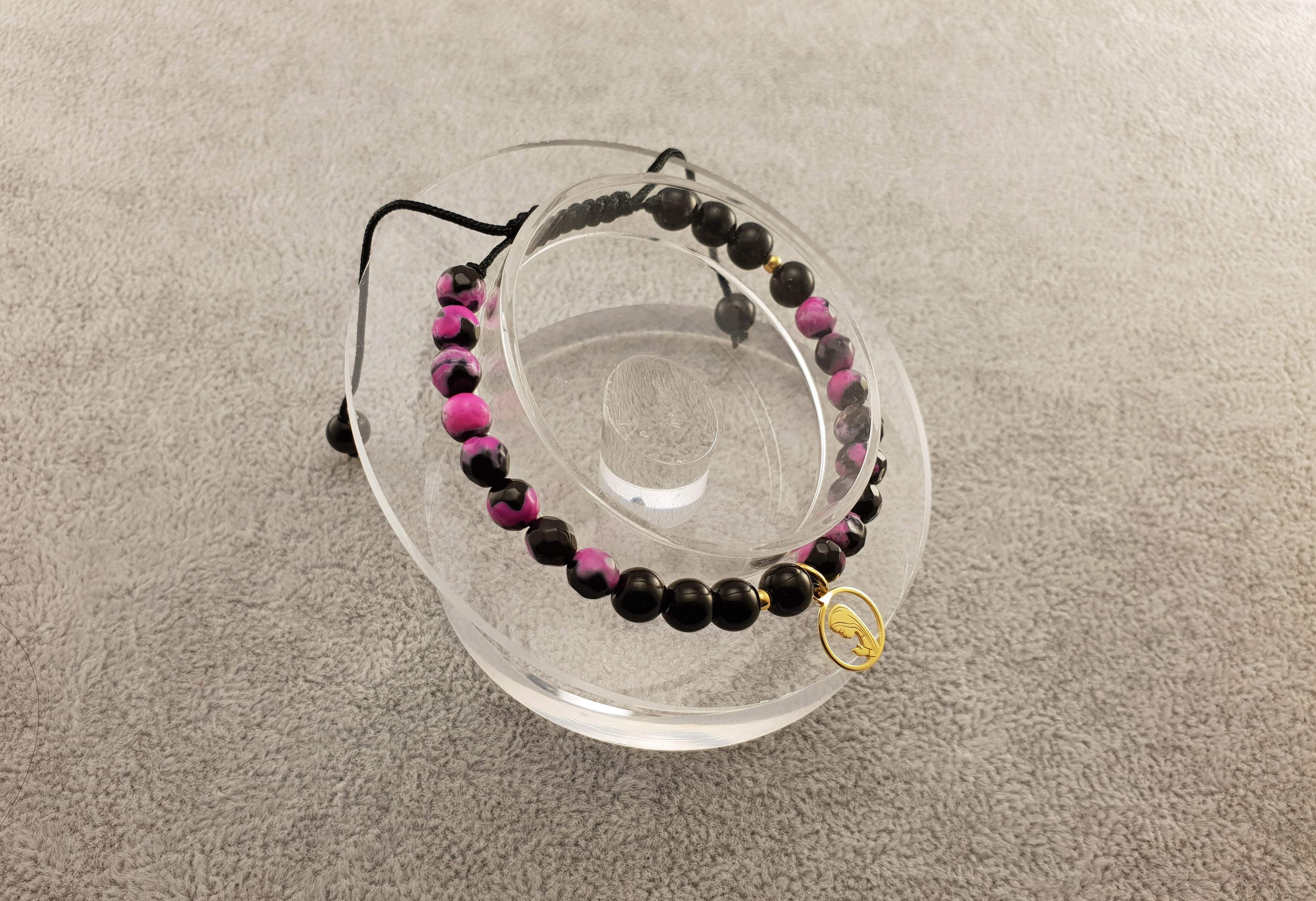Agate beads - Praying 2 - By Janine Jewellery
