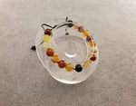 Agate beads - Round - By Janine Jewellery