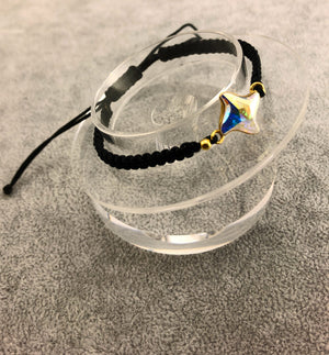 Swarovski Crystal - Woven Bracelet - By Janine Jewellery