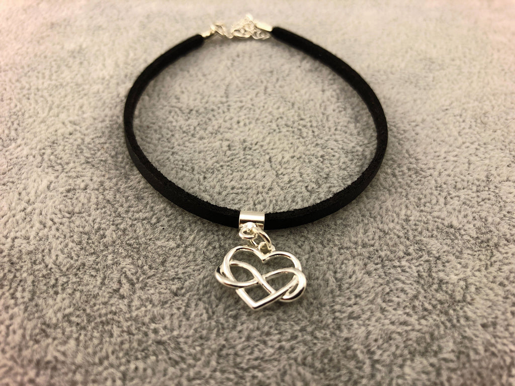 Leather Bracelet - I love you forever - By Janine Jewellery