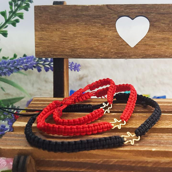 Set Set Mother, Father Baby Boy Gold 14K By Janine Jewellery